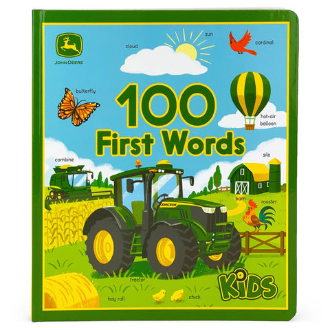 John Deere Kids 100 First Words - Lulu Bella Boutique