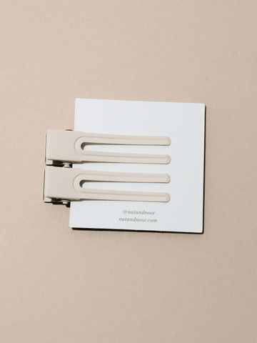 NAT + NOOR - Lu Lu Hair Clip In Bone - Lulu Bella Boutique