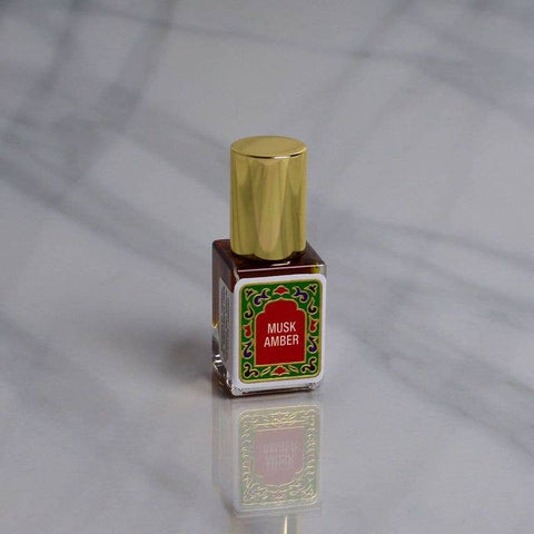 Musk Amber Perfume Oil: 5ml Roll-on