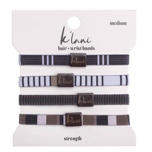 K'Lani hair tie bracelets - Strength - Hair + Wrist Band