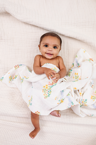 Clementine Kids - Garden Goose Swaddle - Lulu Bella Boutique