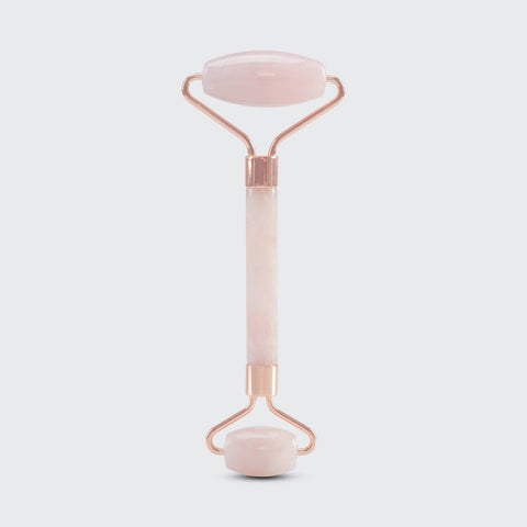 Rose Quartz Crystal Facial Roller - Lulu Bella Boutique