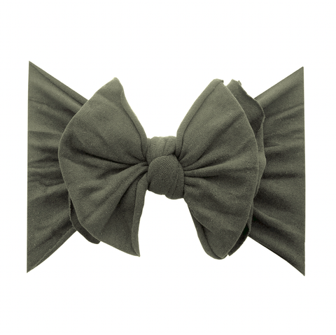 Baby Bling Bows - FAB-BOW-LOUS®: army green - Lulu Bella Boutique
