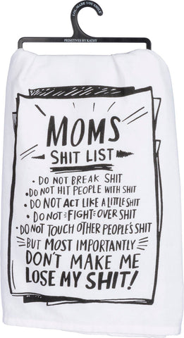 Kitchen Towel - Mom's List - Lulu Bella Boutique
