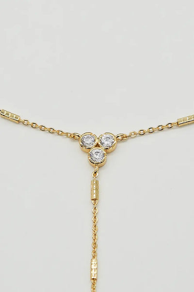 Shiny Lariat Necklace