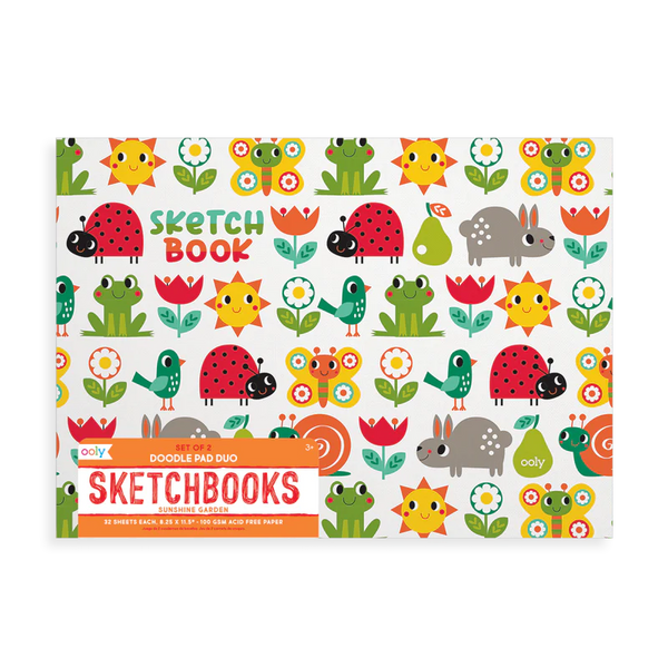 Doodlepad Duo Sketchbook: Sunshine Garden